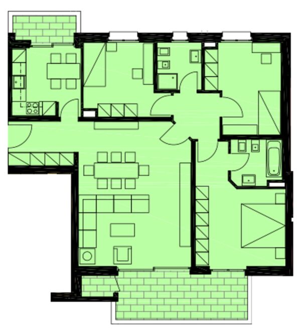 Comodissimo appartamento a Vacallo