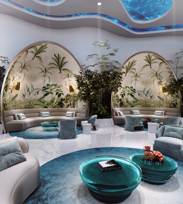 GF Lobby 3 1 Bedroom Apartment for Sale in DAMAC Casa Dubai | Al Sufouh Luxury Living